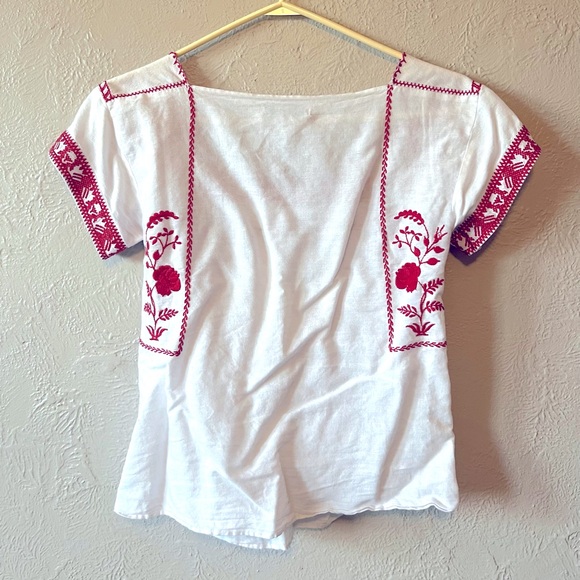 Wildflower embroidered linen top by Madewell - Picture 2 of 4